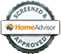 HomeAdvisor screened and approved